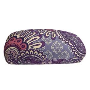 Vera Bradley Lilac Tapestry Hard Optical Clamshell Case Felt Lined